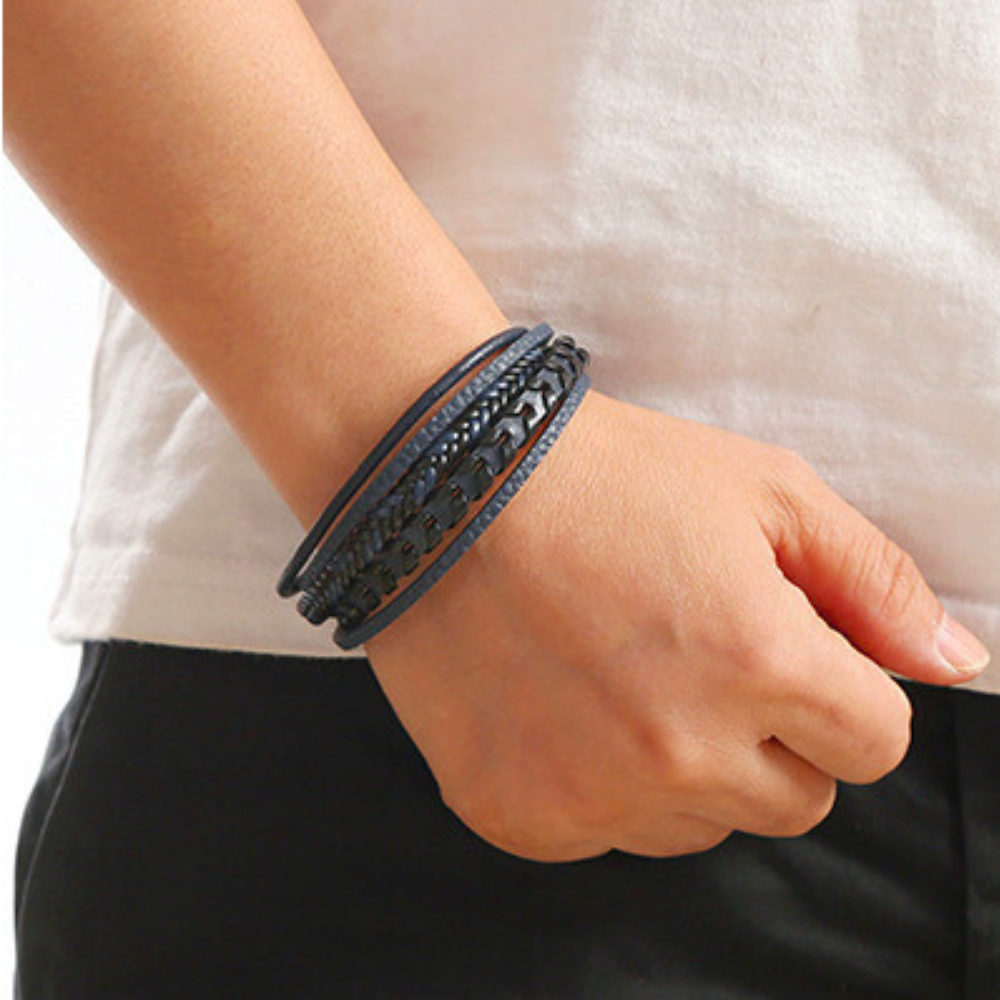 Lederarmband für Herren – robust, stilvoll und zeitlos