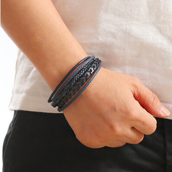 Lederarmband für Herren – robust, stilvoll und zeitlos