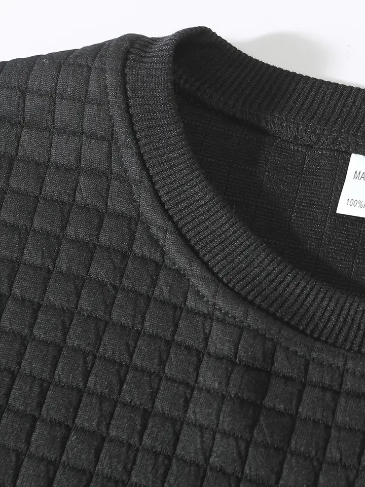 Beckham | Bohemian Plaid Langarm Pullover
