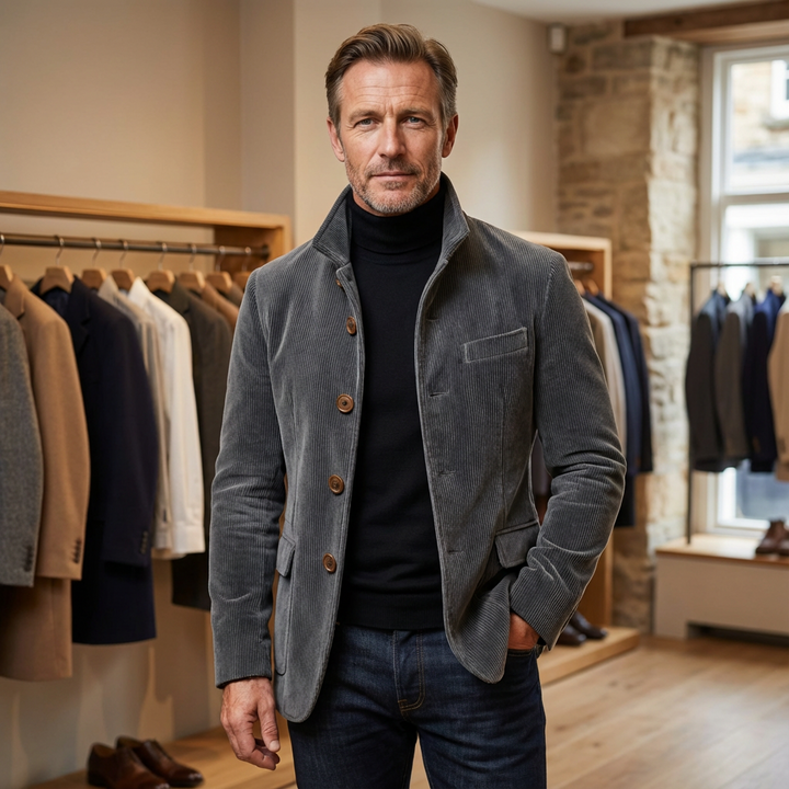 Carter – Elegante Herrenjacke mit Vintage-Charakter