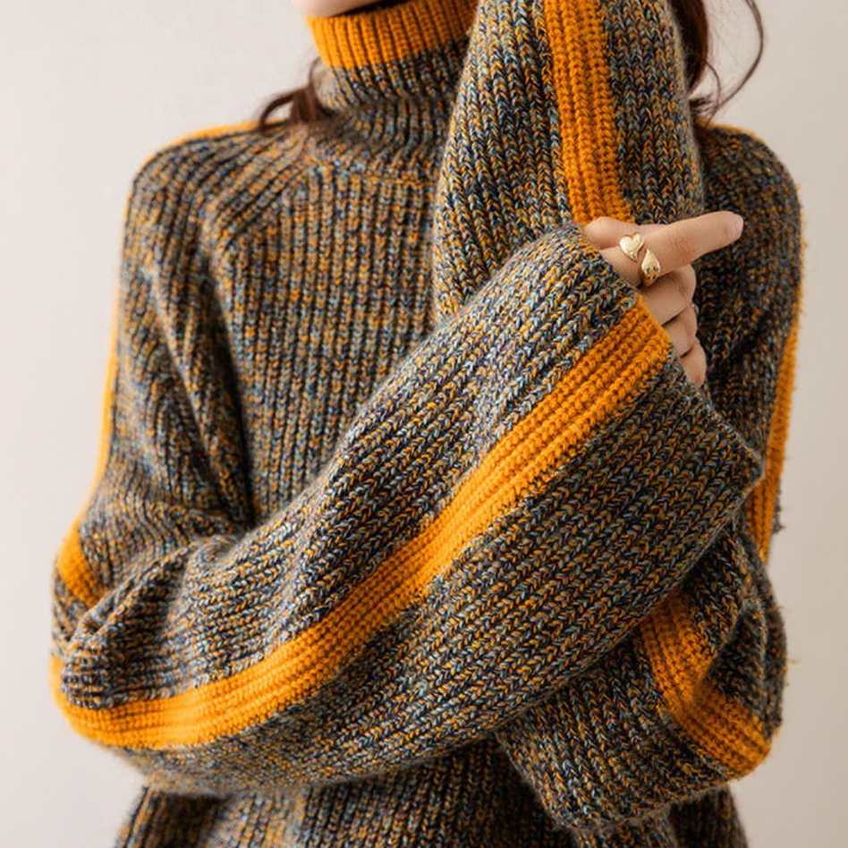 Eva I Pullover mit Rollkragen