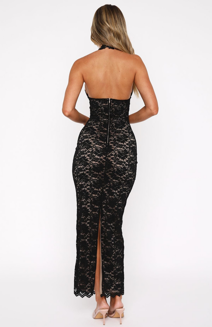 Lunara | Maxikleid mit Rückenausschnitt