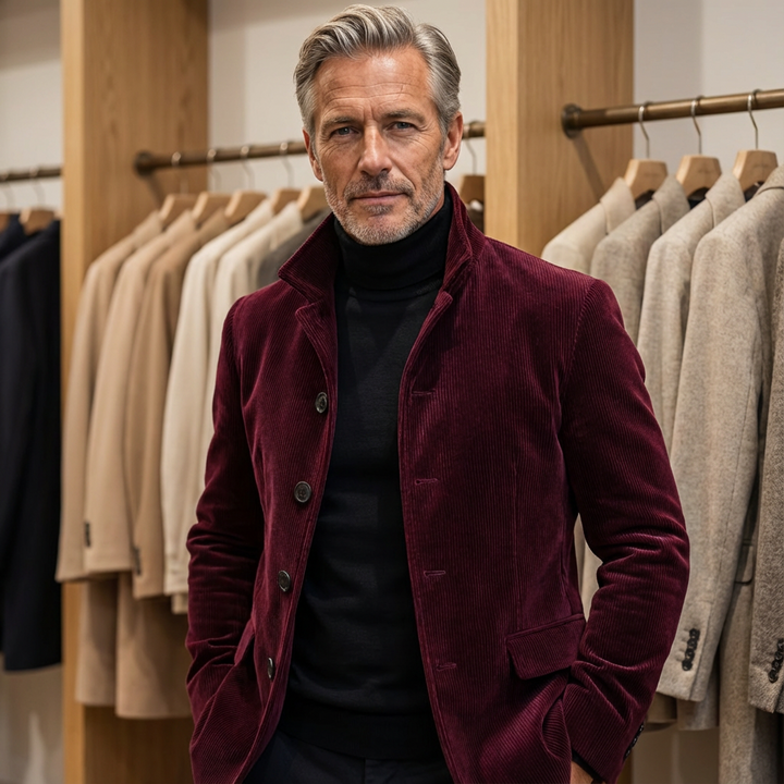 Carter – Elegante Herrenjacke mit Vintage-Charakter