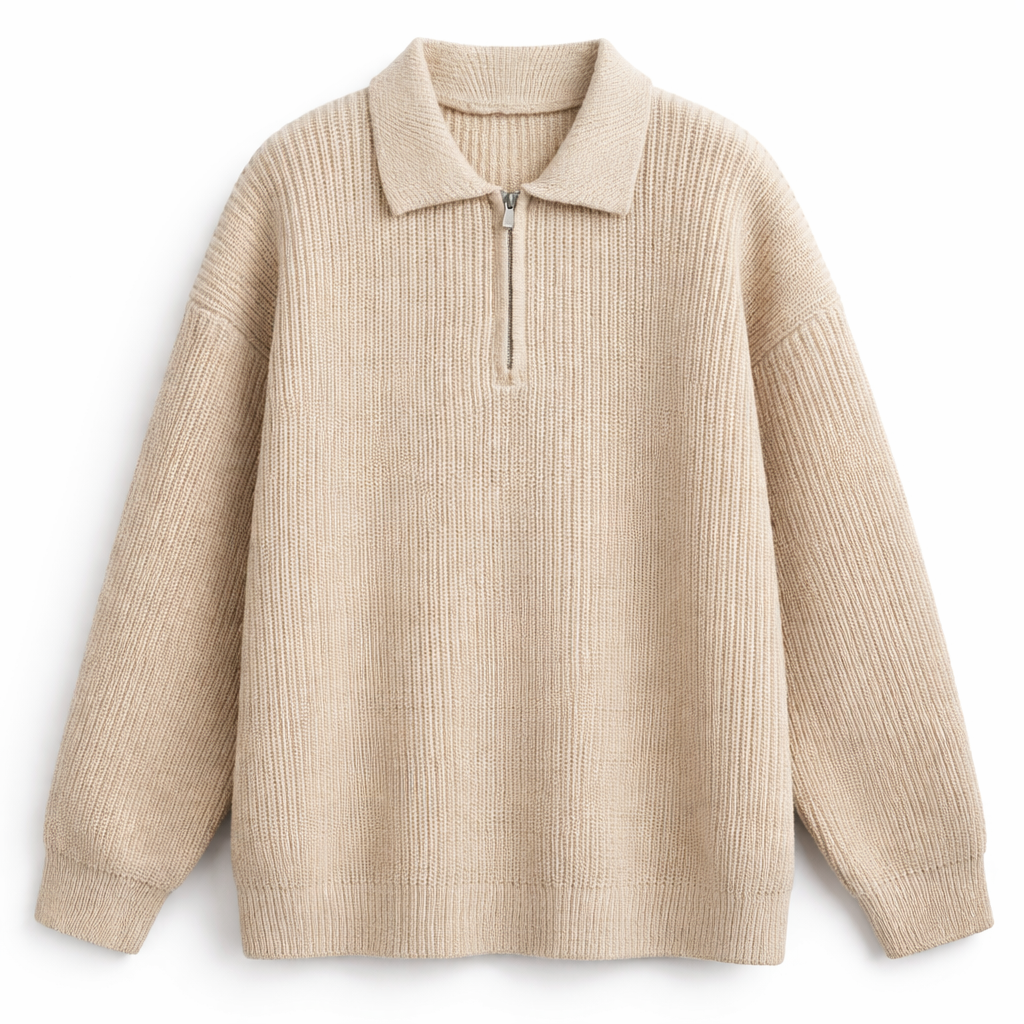 Ruben - Pullover mit Quarter-Zip