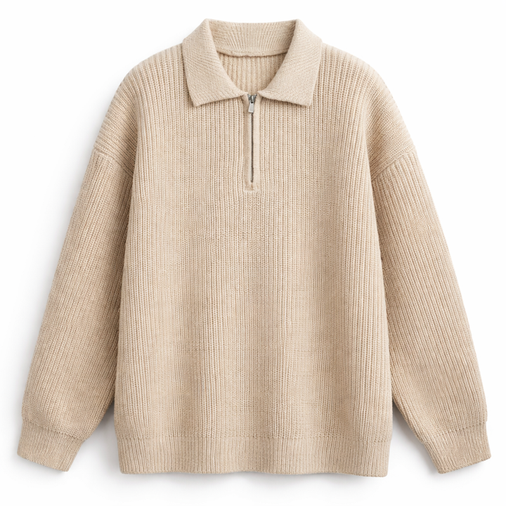 Ruben - Pullover mit Quarter-Zip