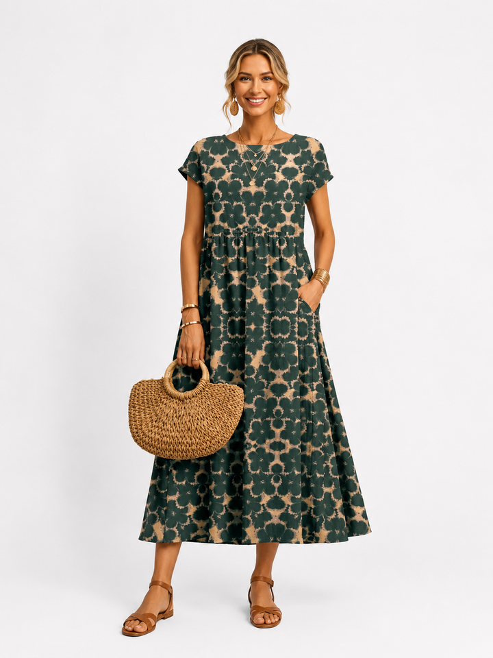 Florene | Kurzärmeliges Sommerkleid