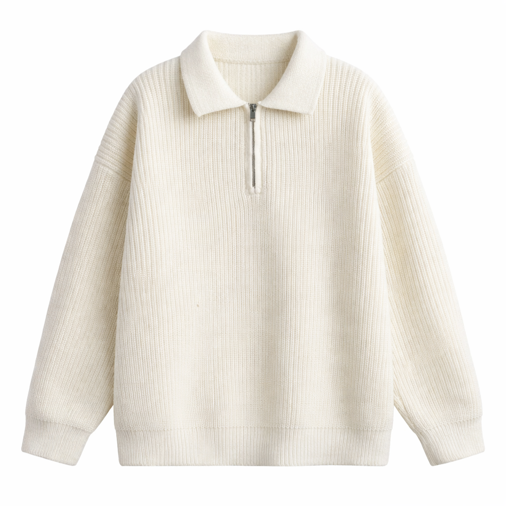 Ruben - Pullover mit Quarter-Zip