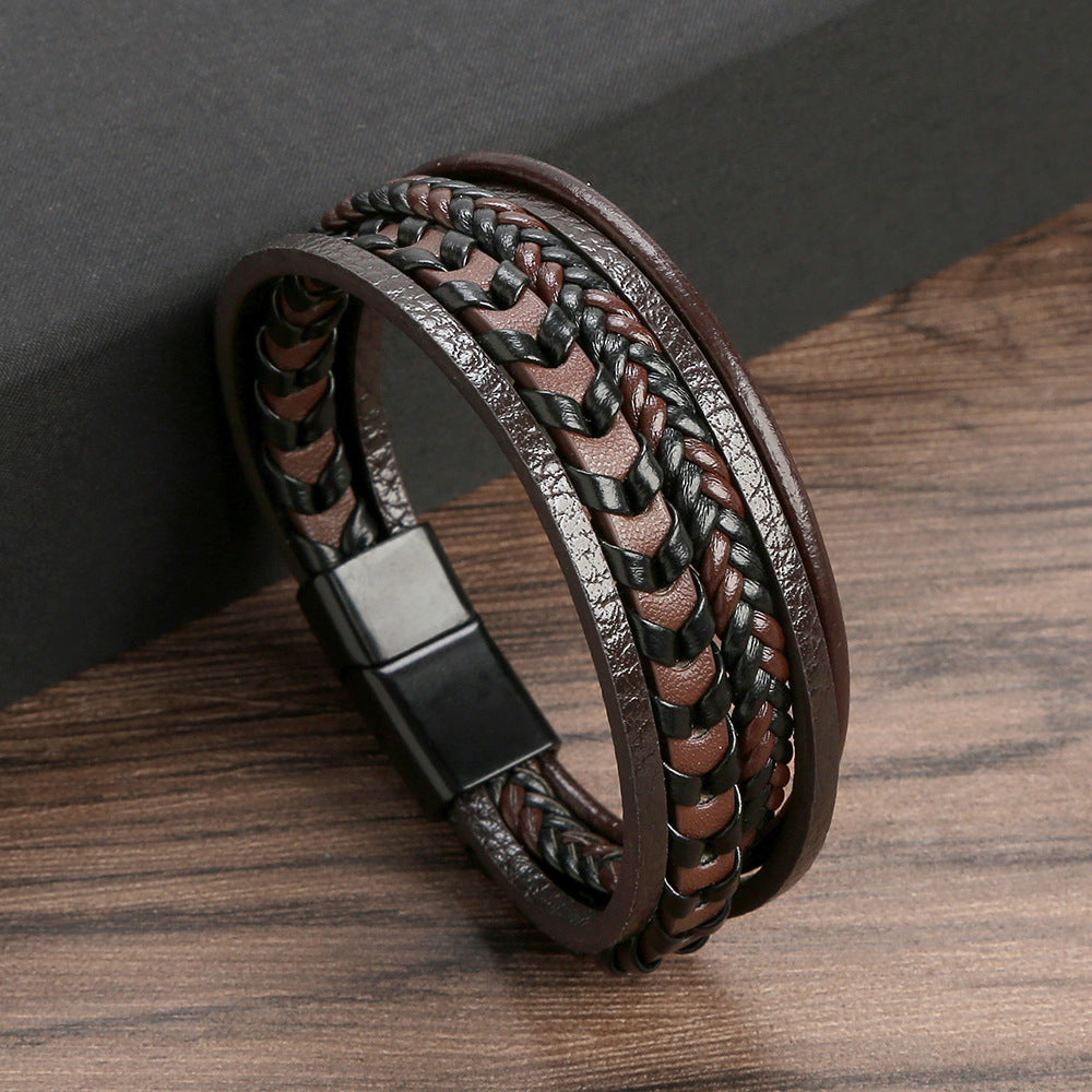 Lederarmband für Herren – robust, stilvoll und zeitlos