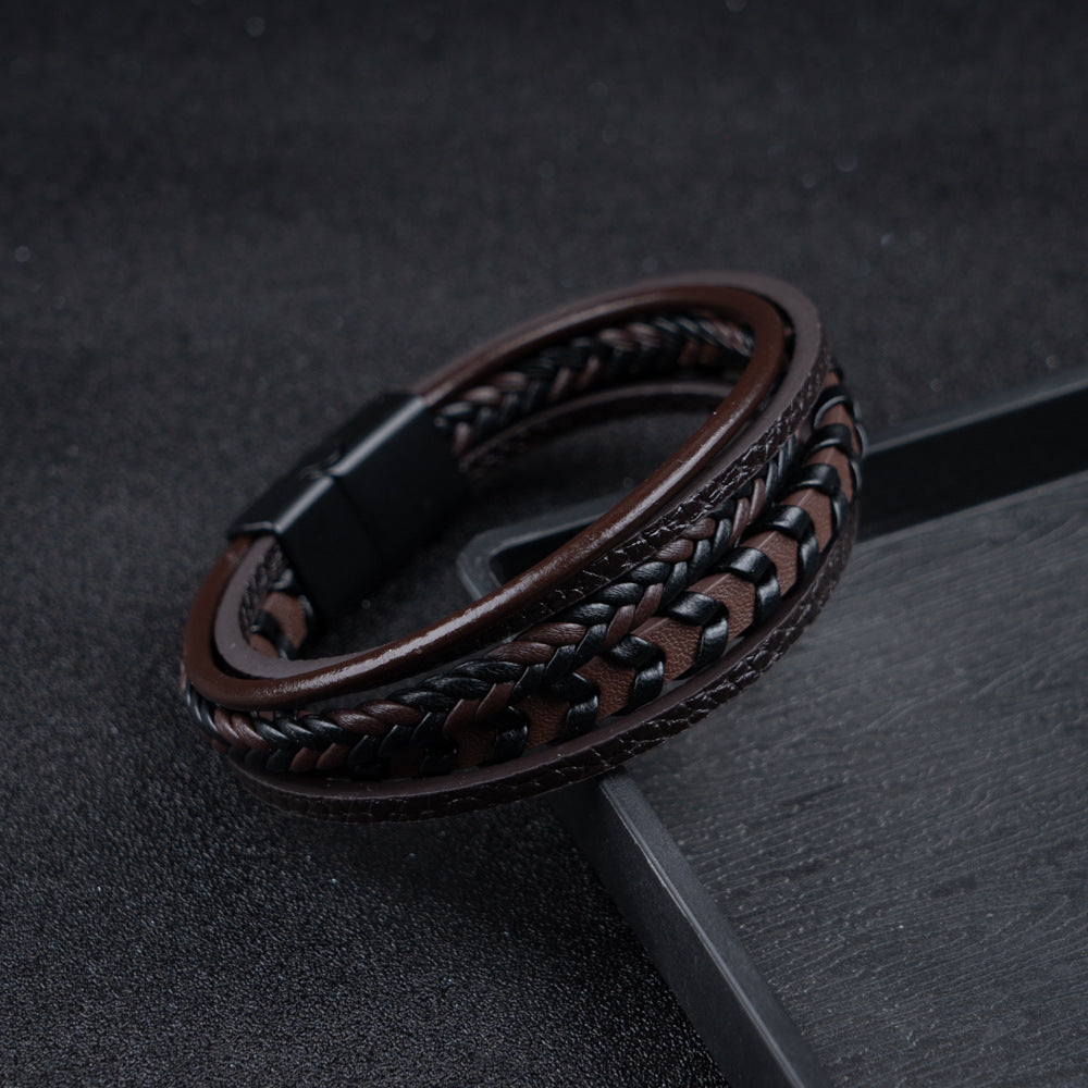Lederarmband für Herren – robust, stilvoll und zeitlos