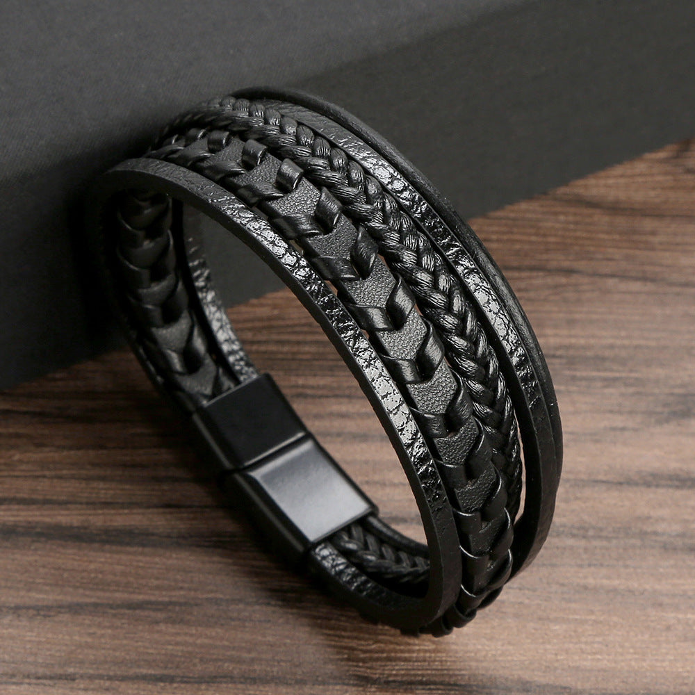 Lederarmband für Herren – robust, stilvoll und zeitlos