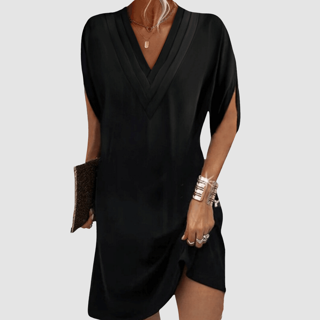 Alysa™ Elegantes Halbarmkleid