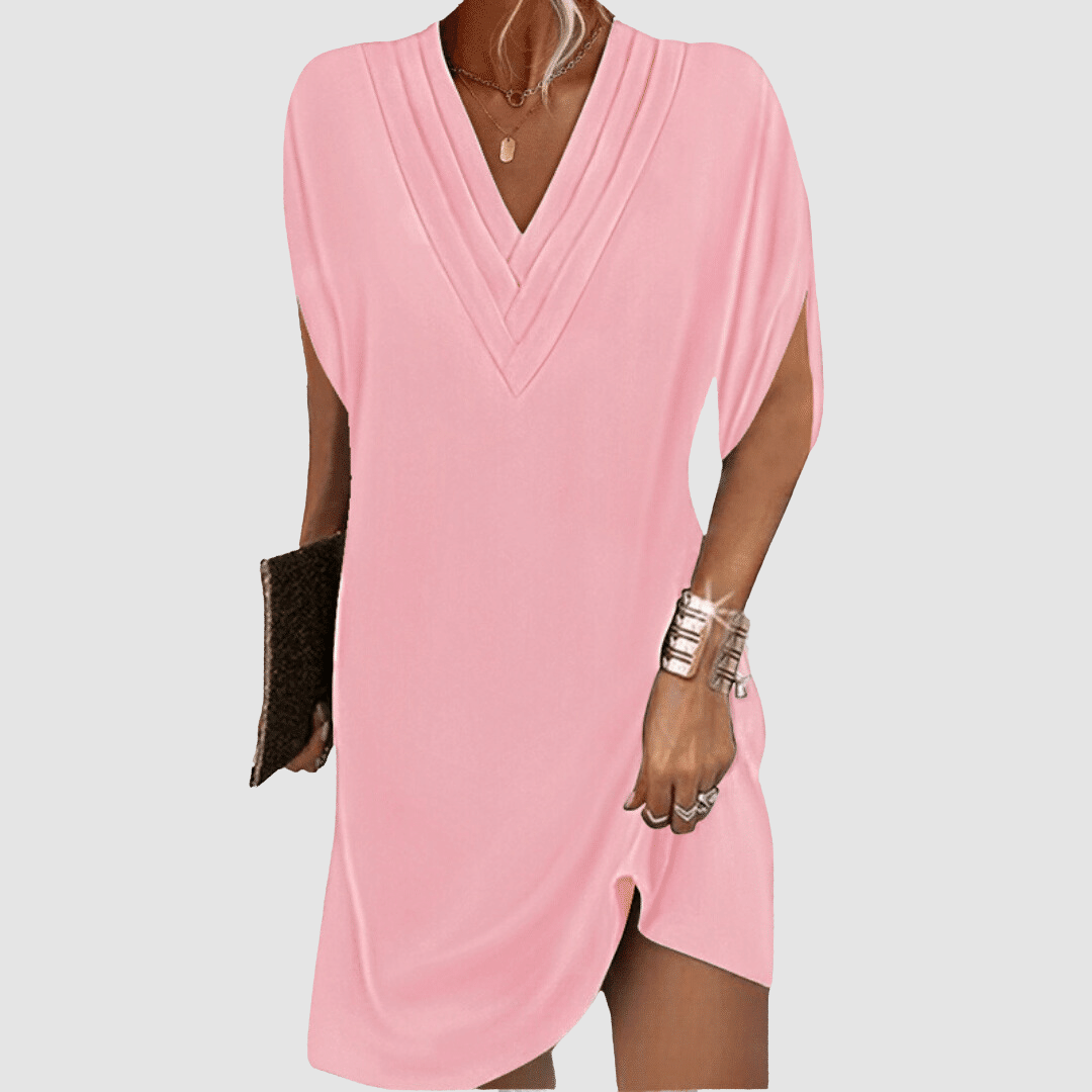 Alysa™ Elegantes Halbarmkleid
