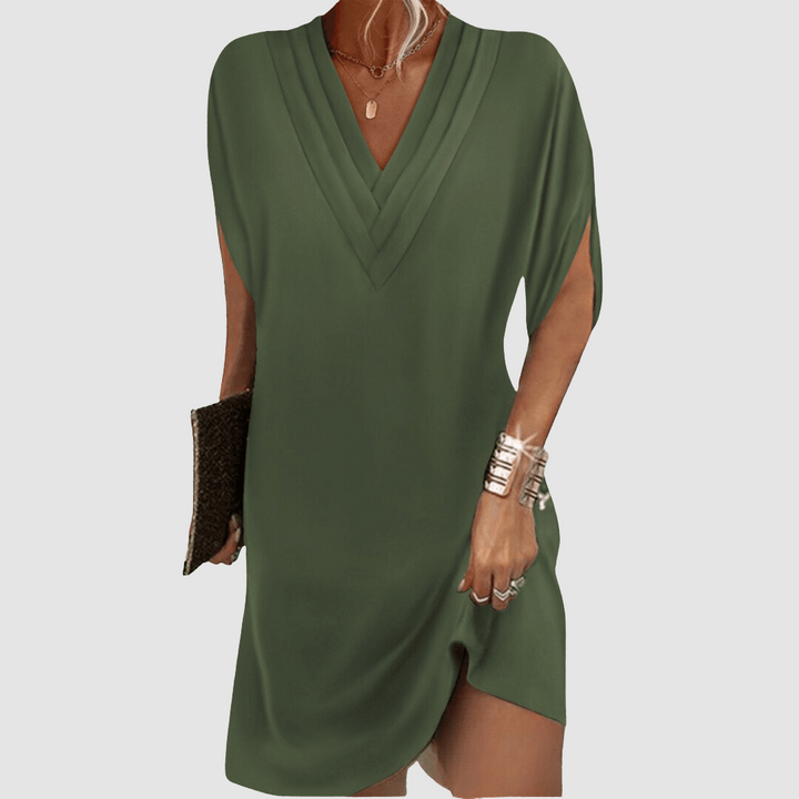 Alysa™ Elegantes Halbarmkleid