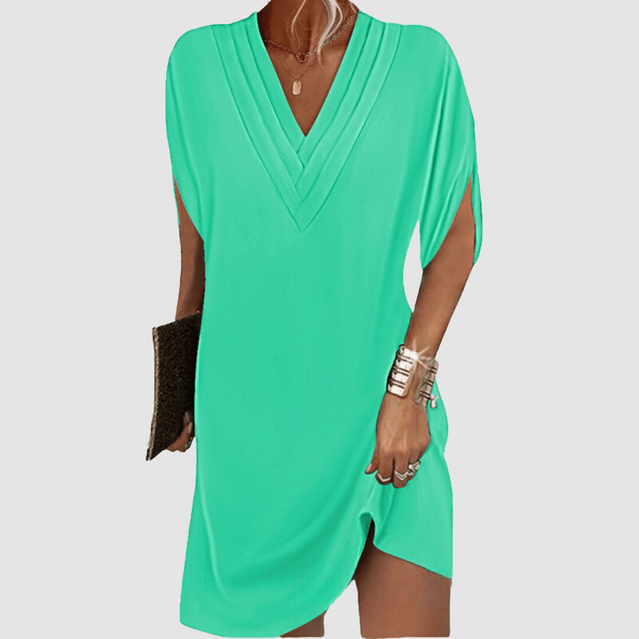 Alysa™ Elegantes Halbarmkleid