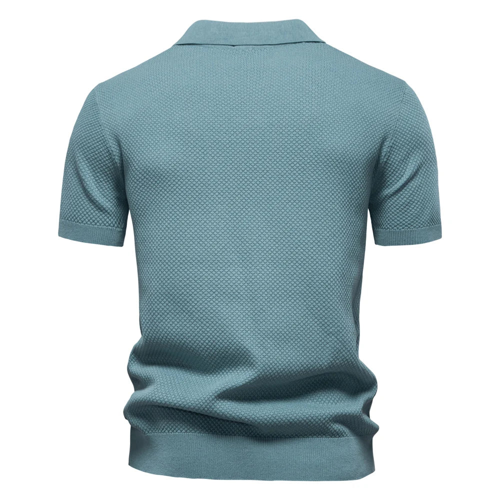 Mika | Stilvolles & Luftiges Herren-Poloshirt