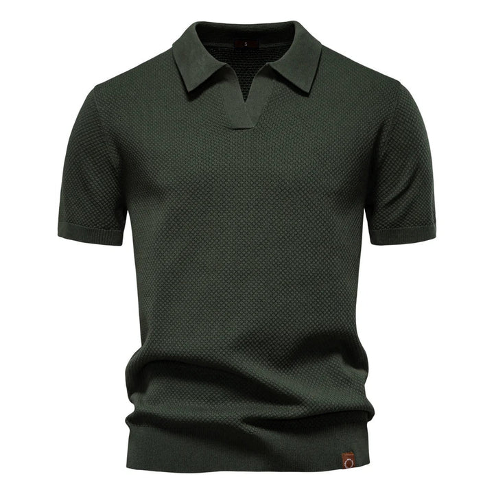 Mika | Stilvolles & Luftiges Herren-Poloshirt