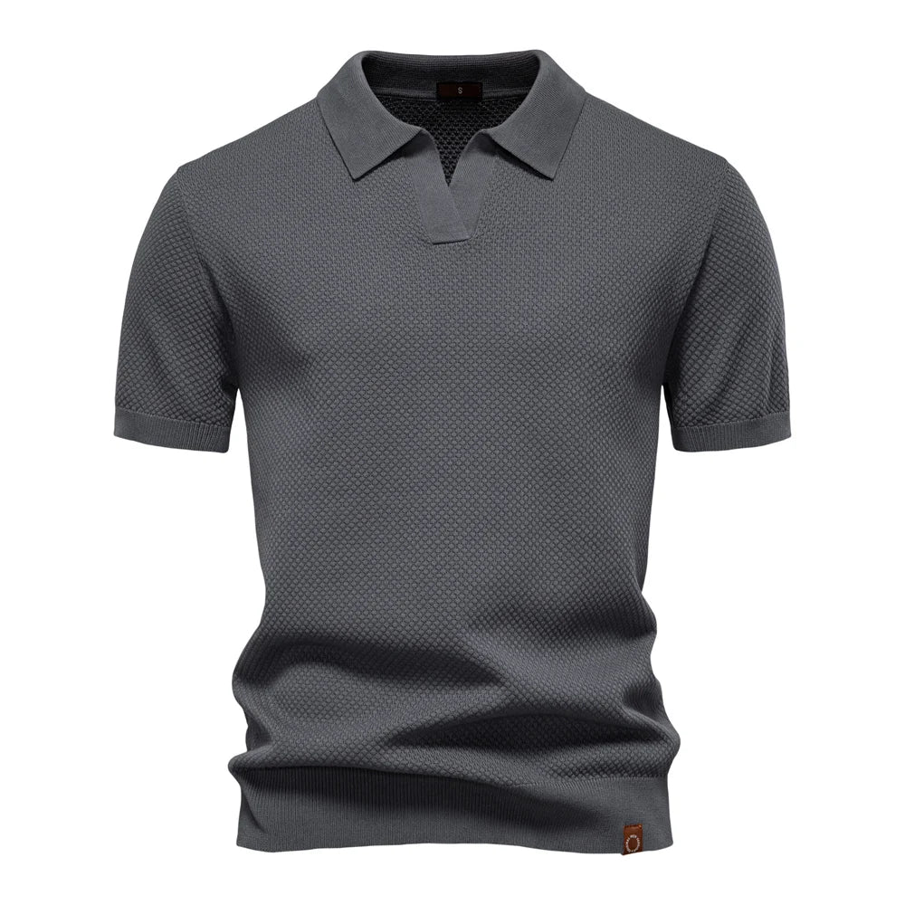 Mika | Stilvolles & Luftiges Herren-Poloshirt
