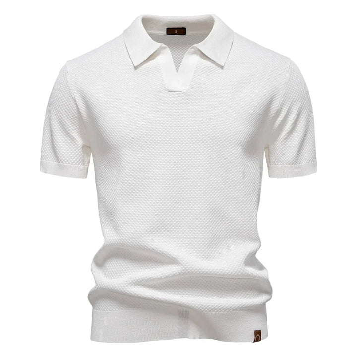 Mika | Stilvolles & Luftiges Herren-Poloshirt