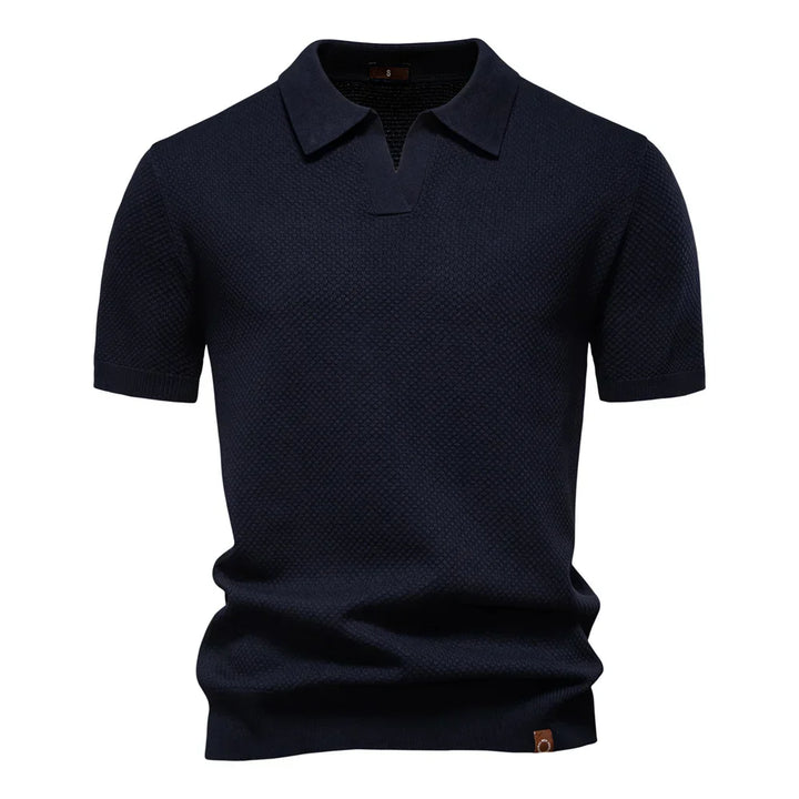 Mika | Stilvolles & Luftiges Herren-Poloshirt