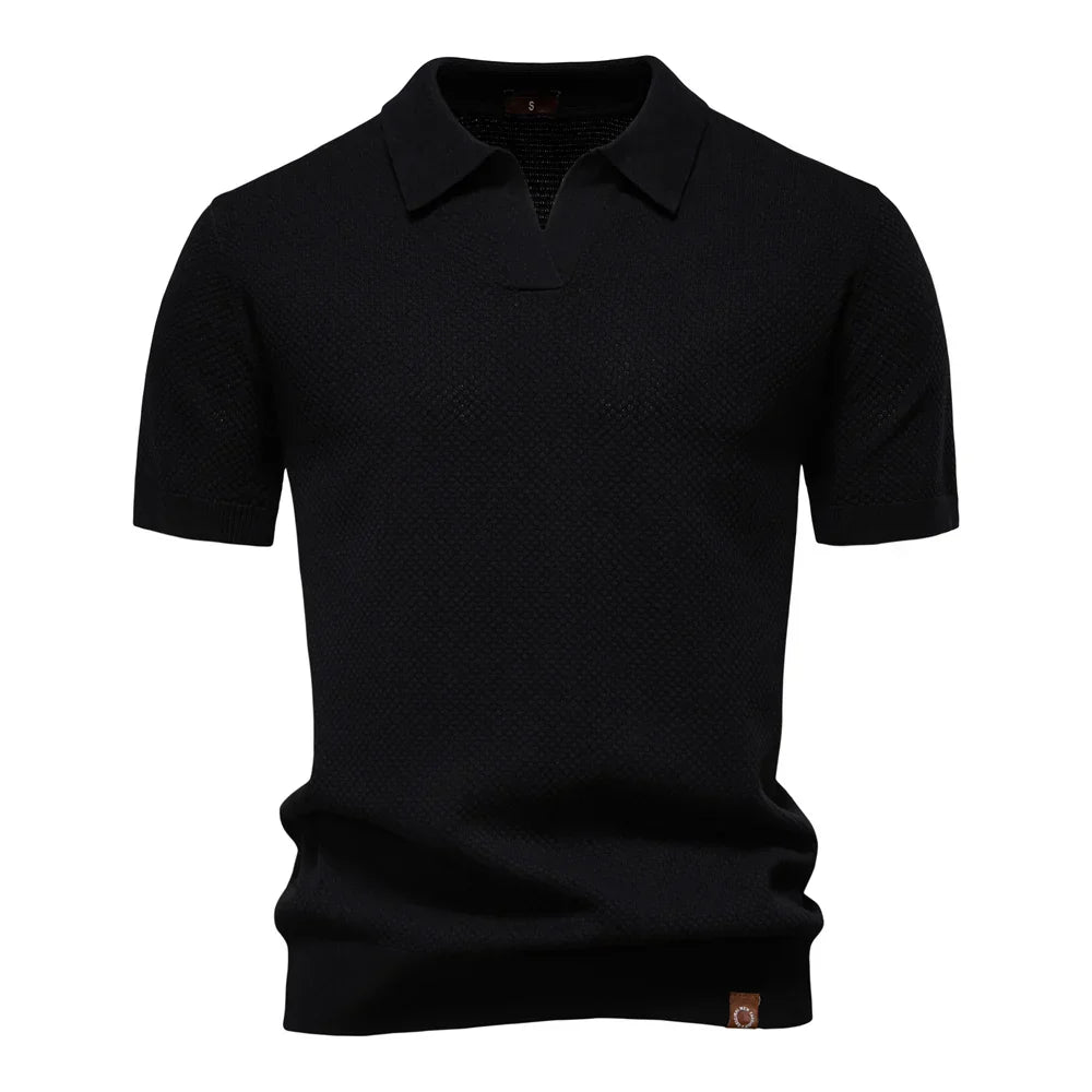 Mika | Stilvolles & Luftiges Herren-Poloshirt