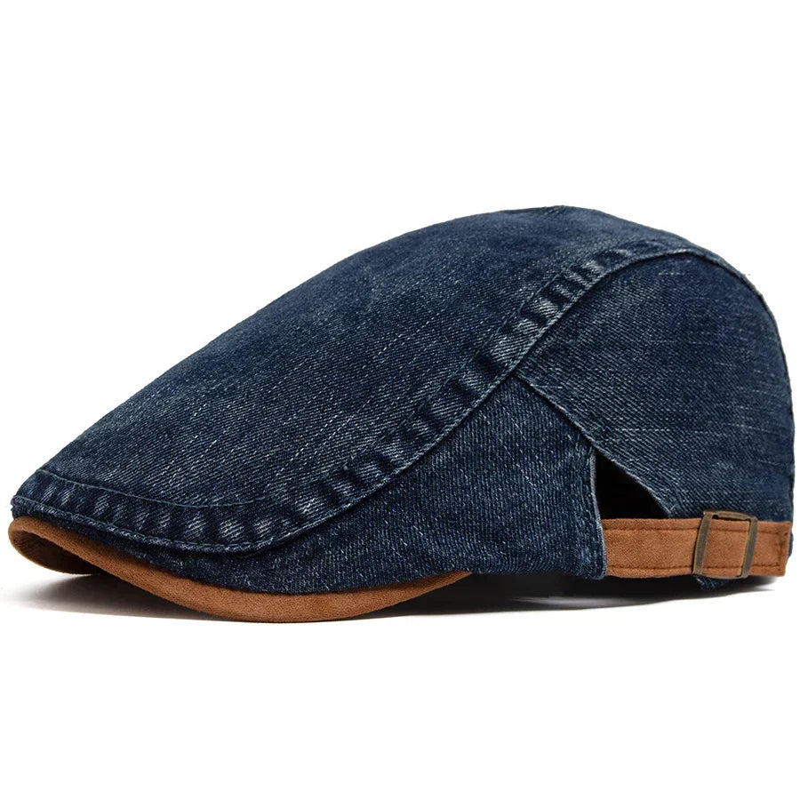 Premium Denim Schiebermütze