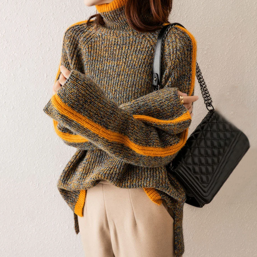 Eva I Pullover mit Rollkragen