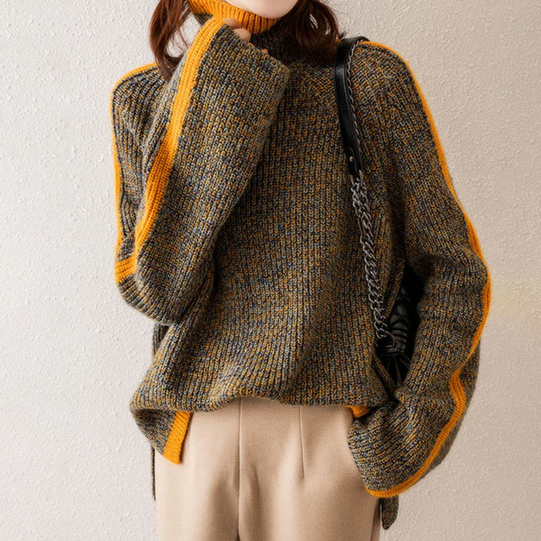 Eva I Pullover mit Rollkragen