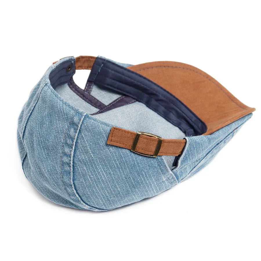 Premium Denim Schiebermütze