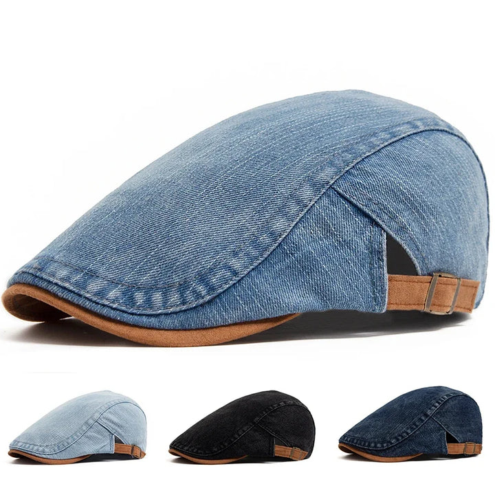 Premium Denim Schiebermütze