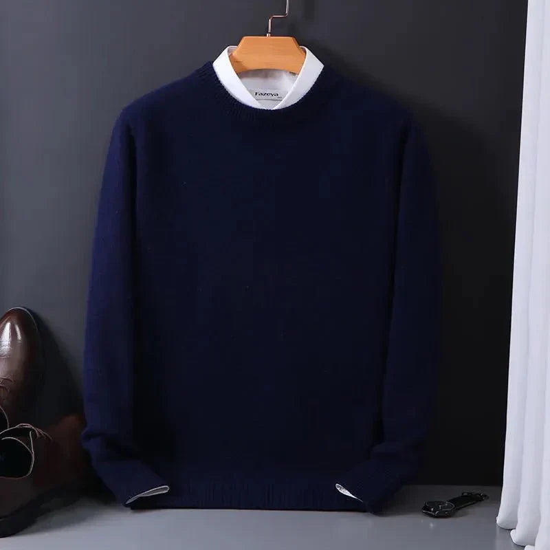 Thomas – Mühelos stilvoller Pullover mit geometrischem Muster