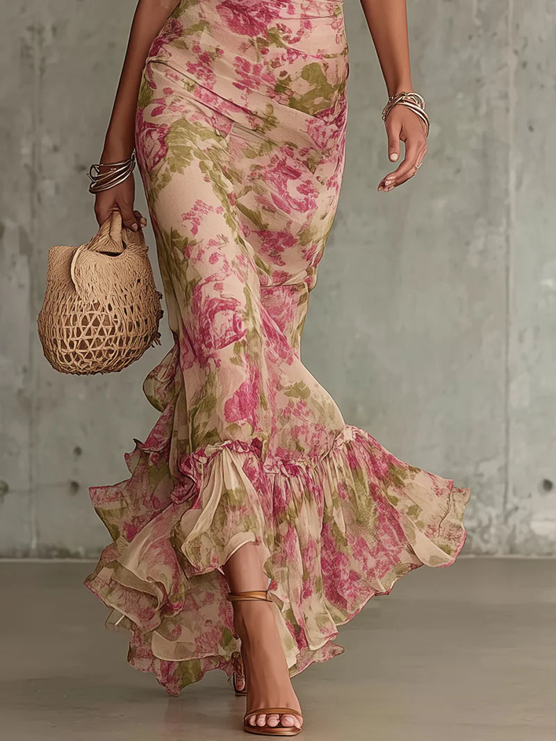 Vintage Maxi Kleid