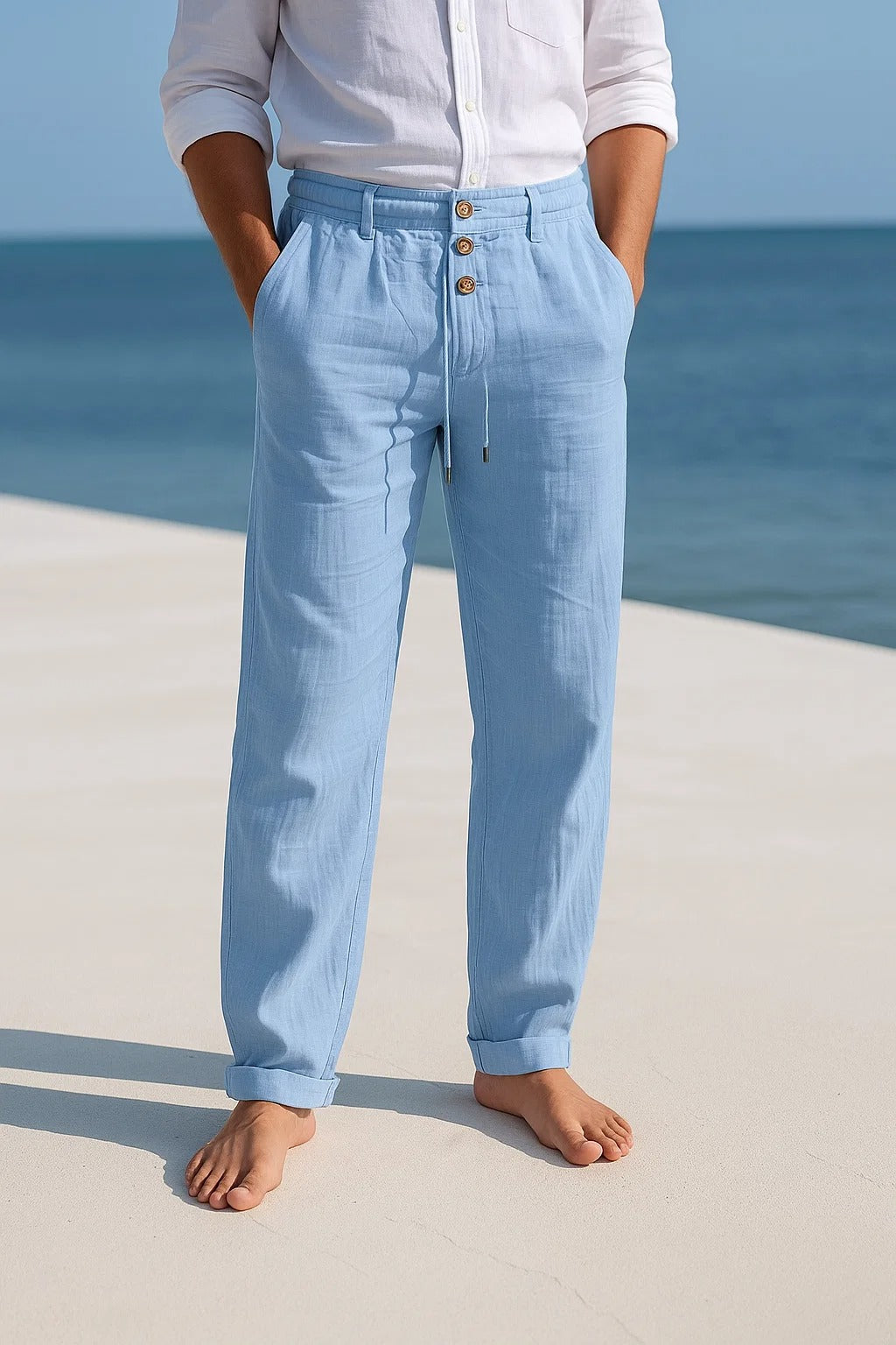 Leichte Leinenhose