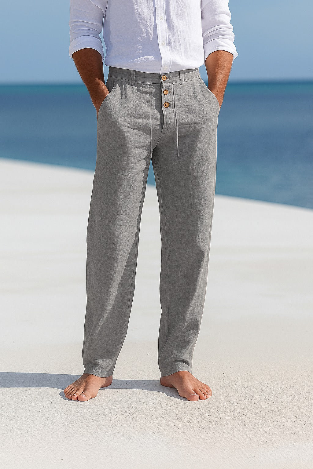 Leichte Leinenhose