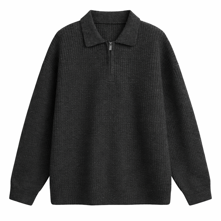 Ruben - Pullover mit Quarter-Zip