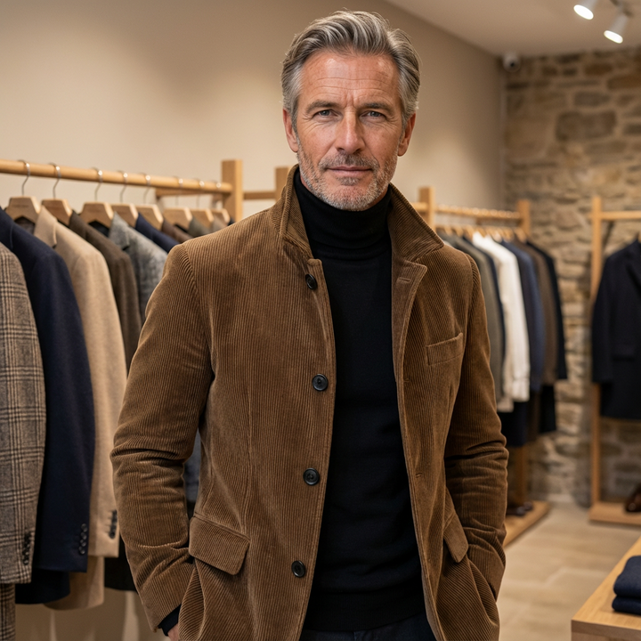 Carter – Elegante Herrenjacke mit Vintage-Charakter