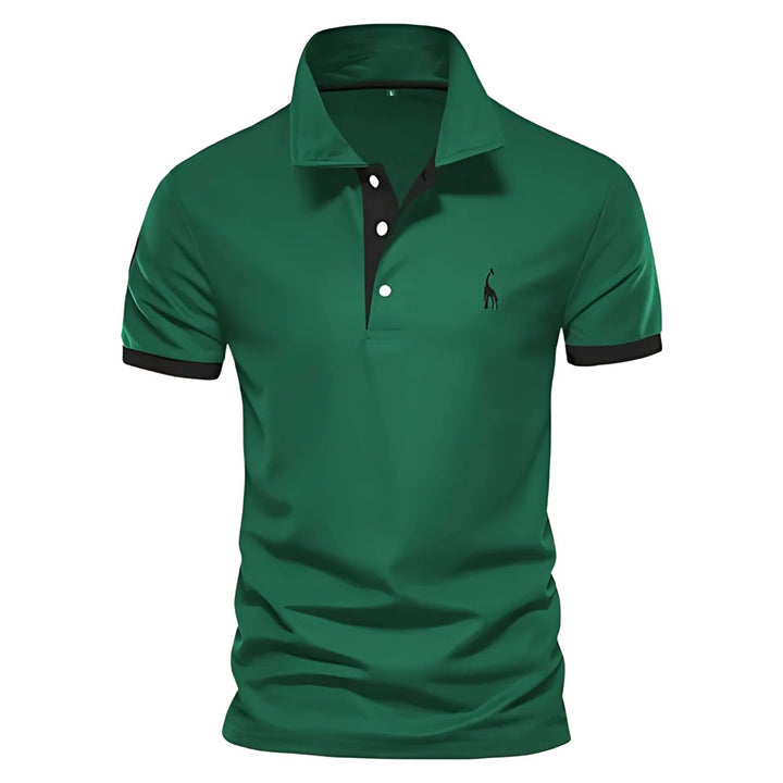 Liam | Poloshirt mit Knopfleiste und Kontrastdetails