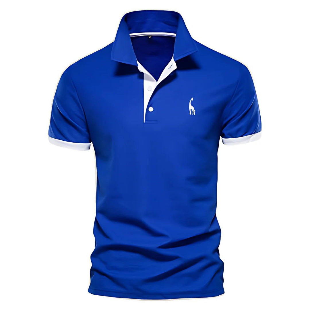 Liam | Poloshirt mit Knopfleiste und Kontrastdetails