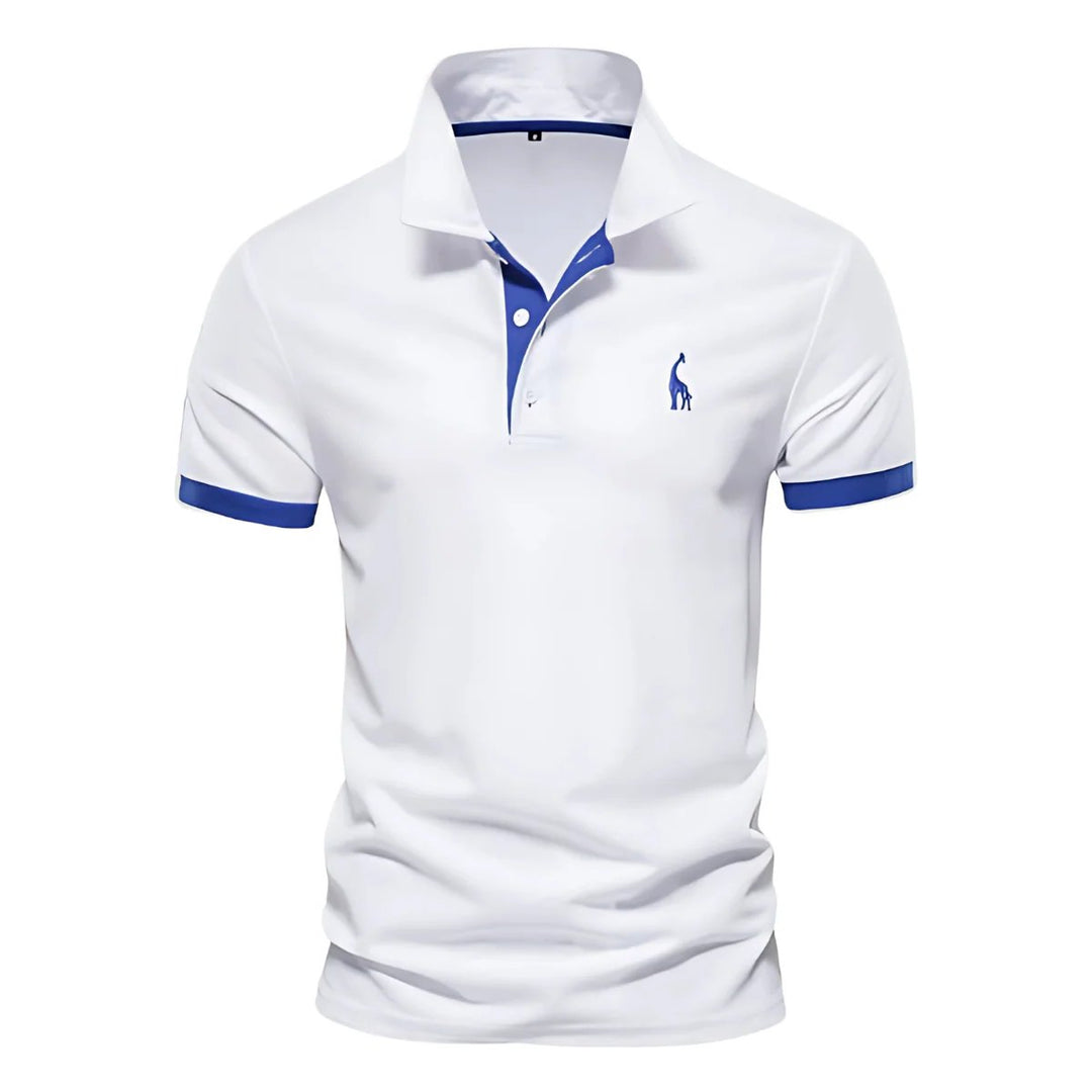 Liam | Poloshirt mit Knopfleiste und Kontrastdetails