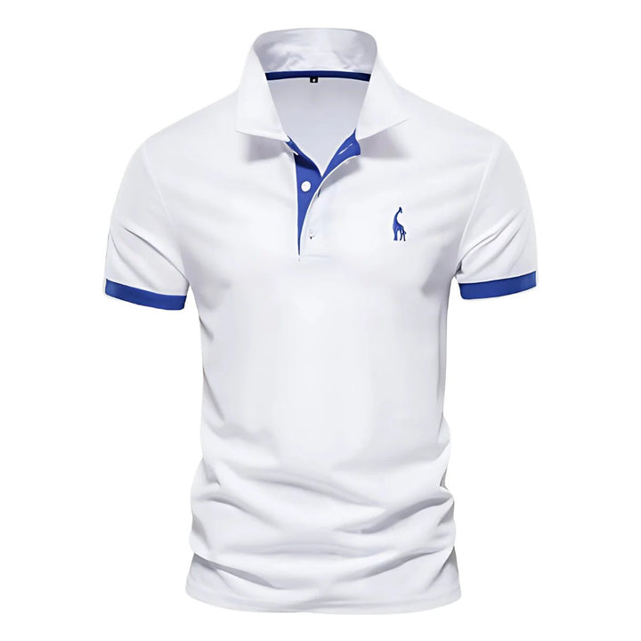 Liam | Poloshirt mit Knopfleiste und Kontrastdetails